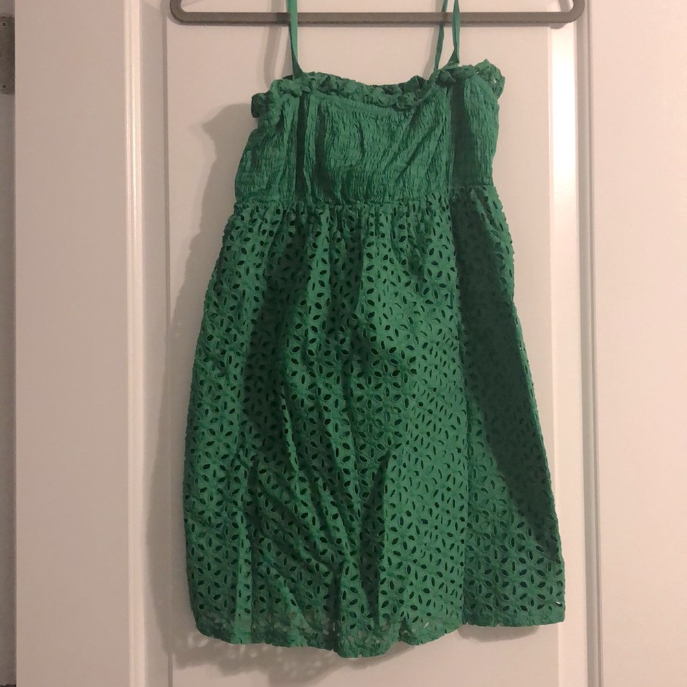 Green Mini Sun Dress
